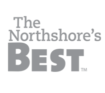 - Paris Parker Aveda Salons and Spas - Baton Rouge, New Orleans, Mandeville, LA Gray text reads "The Northshore’s Best" on a plain light background, highlighting an award-winning Aveda Salon and Day Spa. - Paris Parker Aveda Salons and Spas - Baton Rouge, New Orleans, Mandeville, LA